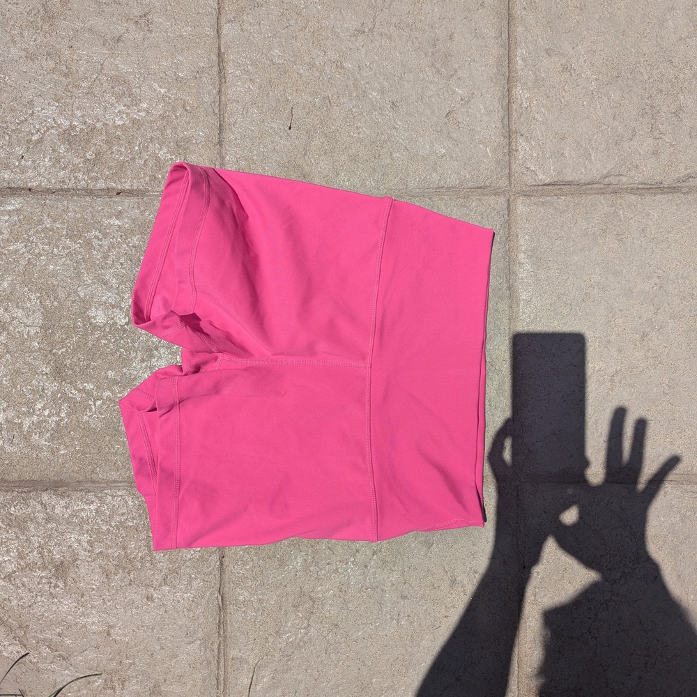Yogalicious Vibrant Pink Bike Shorts